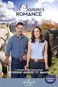 Erin Krakow and Ryan Paevey in A Summer Romance (2019)