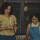 Suni Reyes and Yumarie Morales in American Carnage (2022)