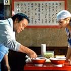 Brittany Murphy and Toshiyuki Nishida in The Ramen Girl (2008)