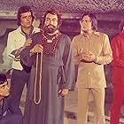 Kabir Bedi, Sunil Dutt, Feroz Khan, Sanjay Khan, and Premnath Malhotra in Nagin (1976)