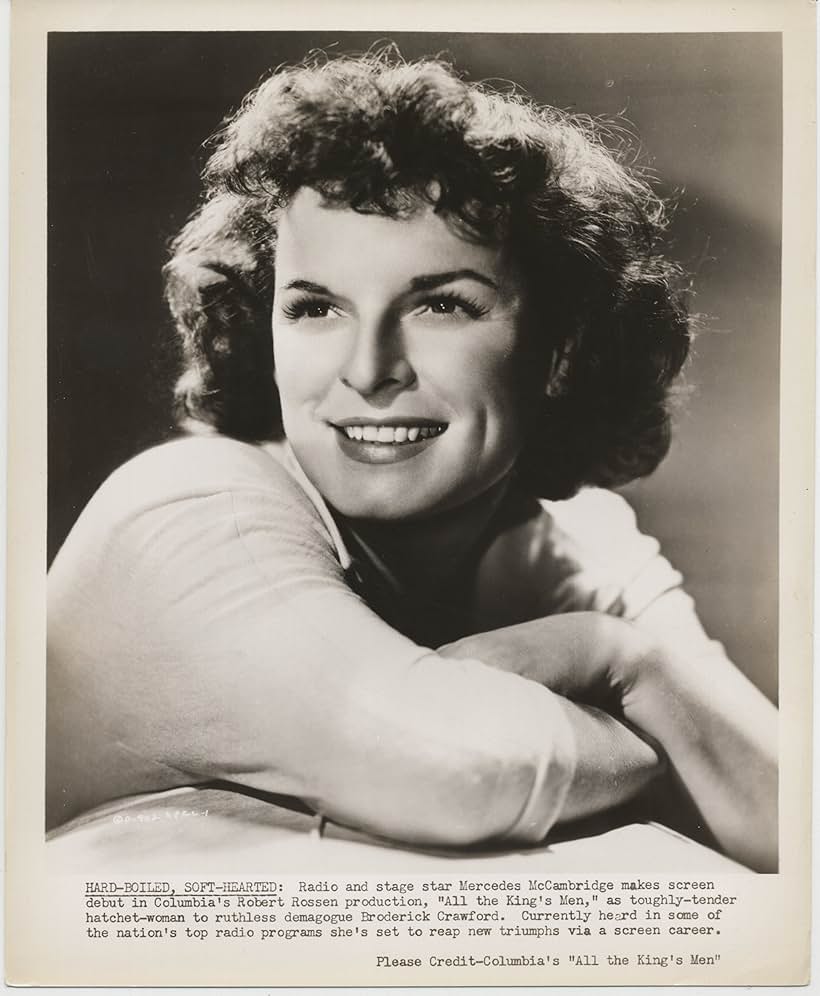 Mercedes McCambridge in All the King's Men (1949)