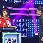 Dingdong Dantes and Tuesday Vargas in Family Feud Philippines (2022)