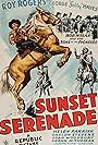 Roy Rogers and Sons of the Pioneers in Sunset Serenade (1942)