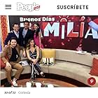 Enrique Sapene w cast of "Buenos Dias Familia" for People en Espanol