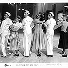 Gene Kelly, Frank Sinatra, Betty Garrett, Ann Miller, Jules Munshin, and Vera-Ellen in On the Town (1949)