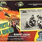 Robert Loggia, Larry Kerr, Ellen Parker, and Phillip Pine in The Lost Missile (1958)
