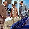 Sean Connery, Honor Blackman, and Gert Fröbe in Goldfinger (1964)