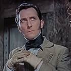 Peter Cushing in The Curse of Frankenstein (1957)