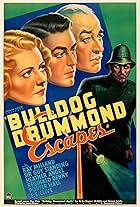 Ray Milland, Heather Angel, and Guy Standing in Bulldog Drummond Escapes (1937)