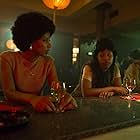 Natalie Paul and Dominique Fishback in The Deuce (2017)