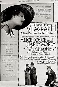 Alice Joyce and Harry T. Morey in The Question (1917)