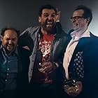 Fele Martínez, Juanma Cifuentes, and Hovik Keuchkerian in El club de los buenos infieles (2017)