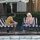 Ari Graynor and RJ Cyler in I'm Dying Up Here (2017)