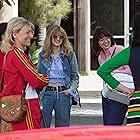 Emma Stone, Andrea Riseborough, and Mickey Sumner in Battle of the Sexes (2017)