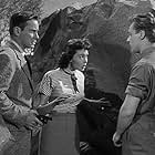 Richard Carlson, Russell Johnson, and Barbara Rush in It Came from Outer Space (1953)