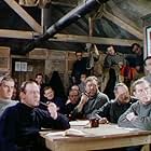 Christopher Lee, Reginald Beckwith, Derek Bond, John Gregson, James Robertson Justice, Kenneth More, Clive Morton, and Harold Warrender in Scott of the Antarctic (1948)