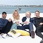 Michael Hirst, Gustaf Skarsgård, Katheryn Winnick, and Alex Høgh Andersen