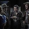 Randolph Scott, Glenn Ford, and Edgar Buchanan in The Desperadoes (1943)