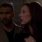 Shemar Moore and Lola Glaudini in Criminal Minds (2005)
