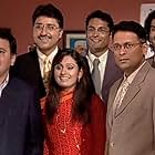 Ali Asgar, Gautam Chaturvedi, Ali Hassan, Diwakar Pundir, Tina Parekh, and Kiran Karmarkar in Kahaani Ghar Ghar Kii (2000)