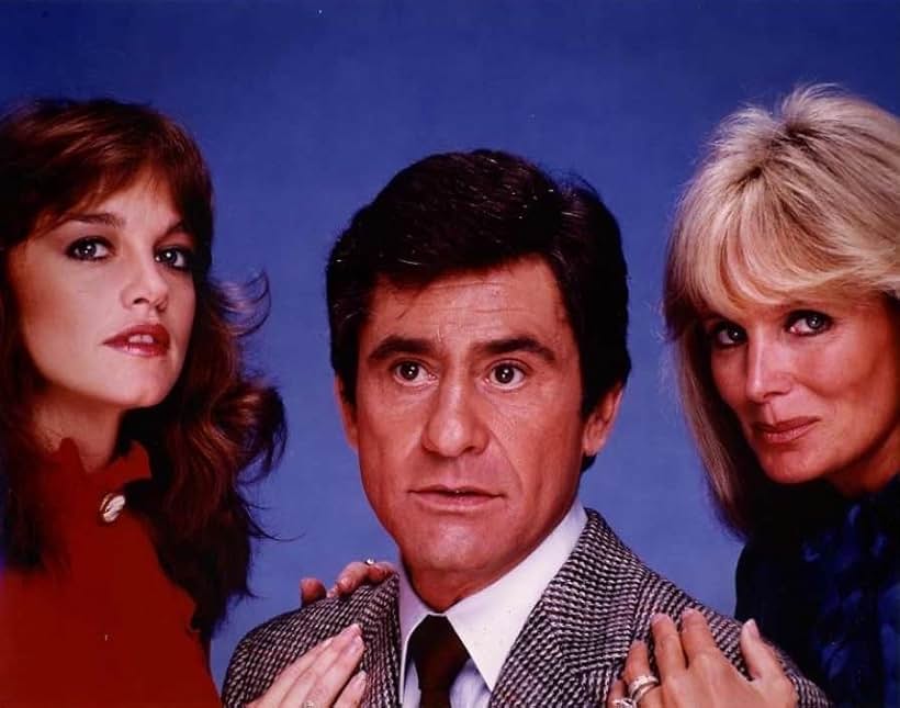 Linda Evans, James Farentino, and Pamela Sue Martin in Dynasty (1981)