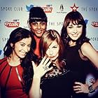 With Farah Merani, Meghan Heffern, and Rachel Wilson at the Canadian Filmmakers Party TIFF15