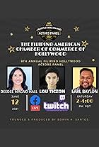 Deedee Magno, Earl Baylon, and Lou Ticzon in 8th Filipino Hollywood Actors Panel (2021)