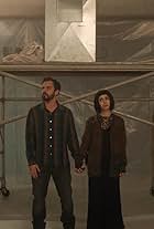 Cristin Milioti and Jake Johnson in A Dark Quiet Death (2020)