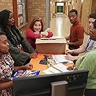 Sheryl Lee Ralph, Lisa Ann Walter, Tyler James Williams, Quinta Brunson, and Janelle James in Abbott Elementary (2021)