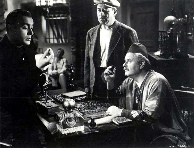 Charles Boyer, Alan Hale, and Stanley Fields in Algiers (1938)