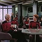 Patrick Stewart and Amanda McBroom in Star Trek: The Next Generation (1987)