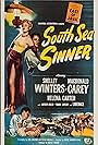 Shelley Winters and Macdonald Carey in South Sea Sinner (1950)