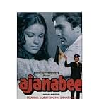 Rajesh Khanna and Zeenat Aman in Ajanabee (1974)