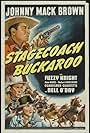 Johnny Mack Brown, Fuzzy Knight, and Nell O'Day in Stagecoach Buckaroo (1942)