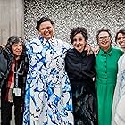 Sara Silveira, Mirella Façanha, Fernanda Vianna, Juliana Rojas, and Bruna Linzmeyer at an event for Cidade; Campo (2024)