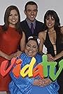 Dolores Salomón, Galilea Montijo, Lilí Brillanti, and Héctor Sandarti in VidaTv (2001)