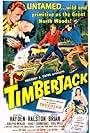 Sterling Hayden, David Brian, and Vera Ralston in Timberjack (1955)