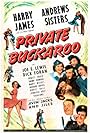 Eddie Acuff, Laverne Andrews, Maxene Andrews, Patty Andrews, Dick Foran, Jennifer Holt, Harry James, Joe E. Lewis, The Jivin' Jacks and Jills, and The Andrews Sisters in Private Buckaroo (1942)