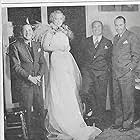 Marion Davies, Mervyn LeRoy, Hal B. Wallis, and Jack L. Warner in Page Miss Glory (1935)