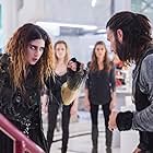 Paige Turco, Eliza Taylor, Zach McGowan, Jarod Joseph, and Nadia Hilker in The 100 (2014)