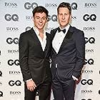 Dustin Lance Black and Tom Daley