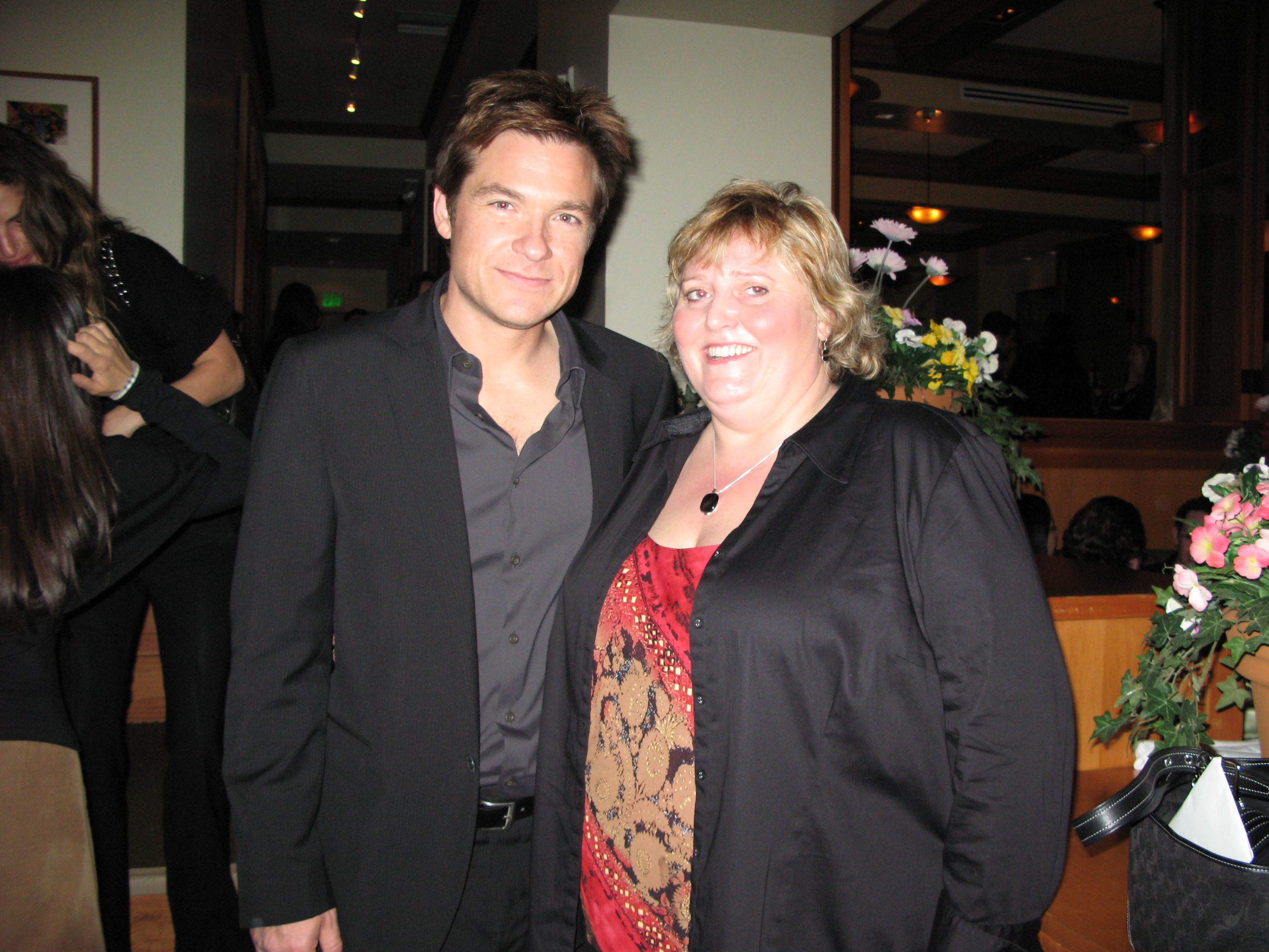 Darla Vandenbossche with Juno Co-Star Jason Bateman