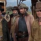 Jack Elam, James Best, Gary Lockwood, and Morgan Woodward in Firecreek (1968)