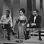 Richard Burton, Elizabeth Taylor, and Sammy Davis Jr. in The Sammy Davis, Jr. Show (1966)