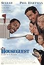 Kim Greist, Sinbad, Phil Hartman, Chauncey Leopardi, Kim Murphy, Talia Seider, and Carl the Dog in Houseguest (1995)