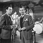 Milton Berle, Glenn Miller, and Moe Purtill in Sun Valley Serenade (1941)