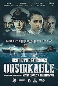John Malkovich, Brian Cox, Thomas Brodie-Sangster, Nathalie Emmanuel, and John Mawson in Unsinkable - Inside the Episodes (2024)