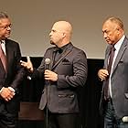 Rigoberto López and Agustin at an event for Forbidden Flights (2015)