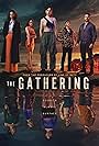 Vinette Robinson, Sadie Soverall, Sonny Walker, Warren Brown, and Eva Morgan in The Gathering (2024)