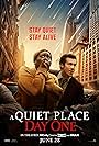 Lupita Nyong'o and Joseph Quinn in A Quiet Place: Day One (2024)